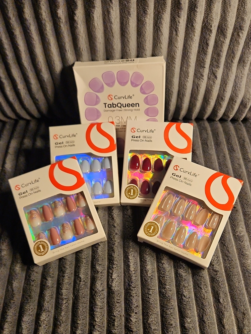 CurvLife Gel Press-On Nails